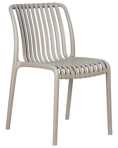 Купить Набор 4 шт Стул обеденный DOBRIN WALTER, бежевый по низкой цене