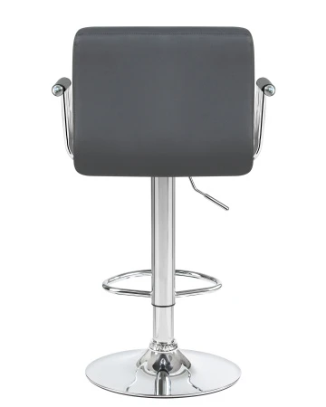 Купить Стул барный DOBRIN KRUGER ARM, серый по выгодной цене для кафе, ресторанов и кухни