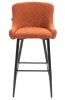 Купить Барный стул Everprof Nico Ткань Терракотовый по выгодной цене для кафе, ресторанов и кухни
