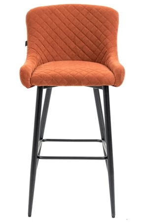 Купить Барный стул Everprof Nico Ткань Терракотовый по выгодной цене для кафе, ресторанов и кухни