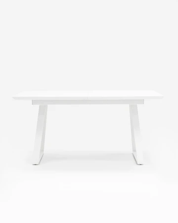 Купить Стол обеденный Детройт раскладной 160-200*90 белый по низкой цене