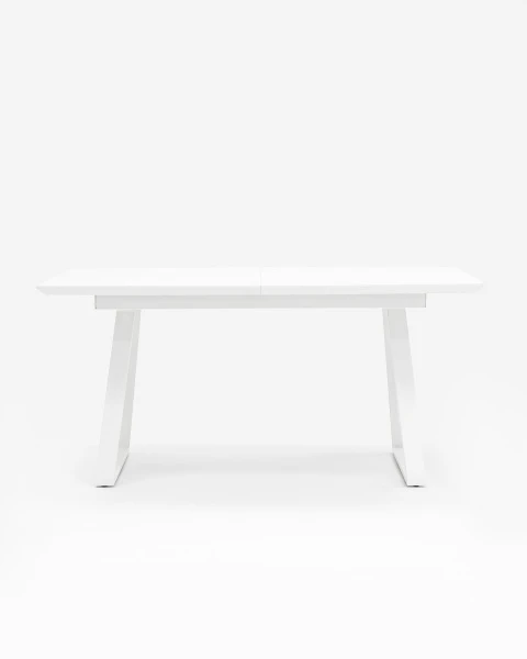 Купить Стол обеденный Детройт раскладной 160-200*90 белый по низкой цене