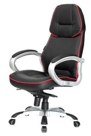 Кресло F1 (Формула1) (Экокожа Черный) - ваш секрет комфорта и продуктивности Кресла для больших людей - Кресло F1 (Формула1) (Экокожа Черный)