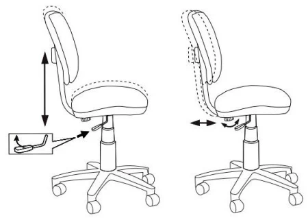 Кресло детское Бюрократ CH-W204NX мультиколор маскарад крестовина пластик пластик белый
