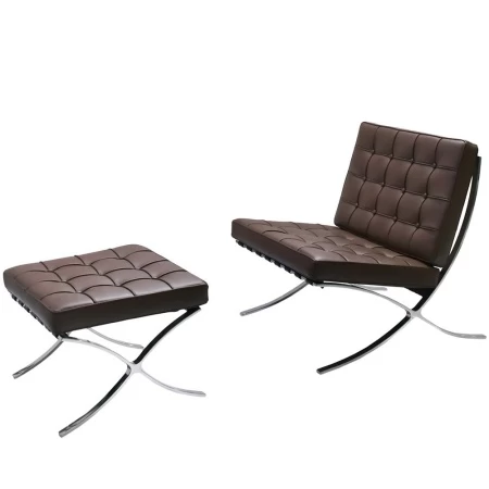 Купить Оттоманка BARCELONA коричневый по низкой цене