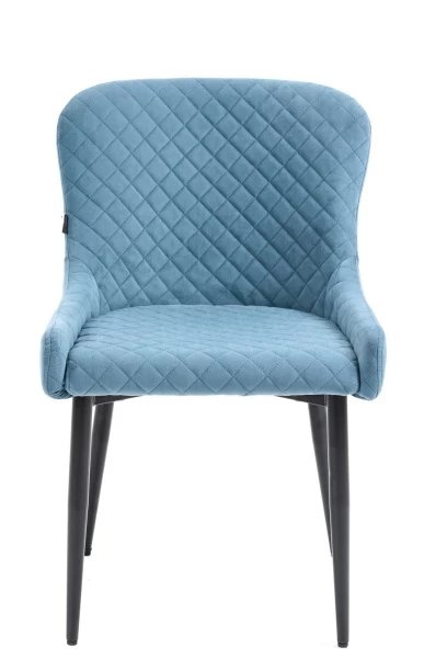 Купить Стул обеденный Everprof Ray Ткань Голубой по низкой цене