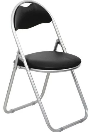 Стул Selim silver (Селим) сильвер, черный