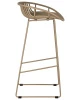 Купить Стул барный DOBRIN FRANK, бежевый по выгодной цене для кафе, ресторанов и кухни