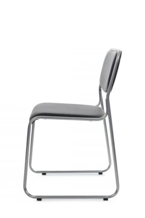 Кресло Nix RCH OMKL-01 Черный/Металл окрашенный Хром для посетителей и сотрудников фото