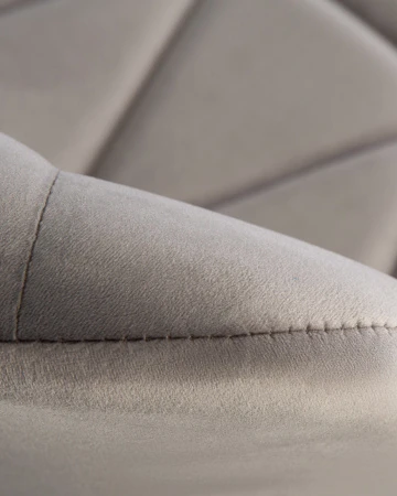 Купить Стул барный DOBRIN BARNY, серый велюр (MJ9-75) по выгодной цене для кафе, ресторанов и кухни