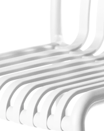 Купить Стул полубарный DOBRIN CHLOE, белый (W-02) по выгодной цене для кафе, ресторанов и кухни