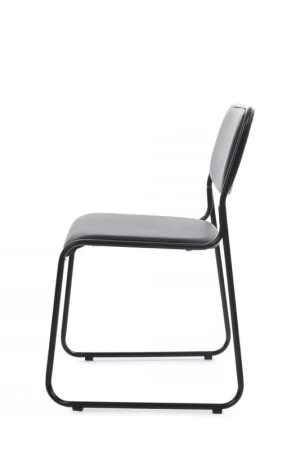 Кресло Nix RCH OMKL-01B Черный/Металл Черный для посетителей и сотрудников фото