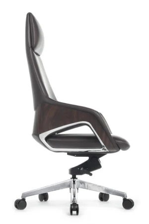 Кресла руководителя - Кресло Aura FK005-A Темно-коричневый
