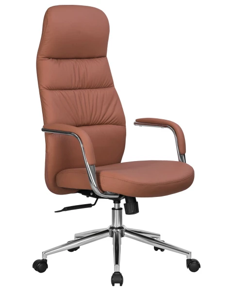 Офисное кресло для руководителей DOBRIN NERO, кирпичный (RXT051-13) | Купить в КупиКресла.ру