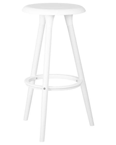 Купить Набор 4 шт Табурет барный DOBRIN ROYCE WHITE, белый (W-02) по низкой цене