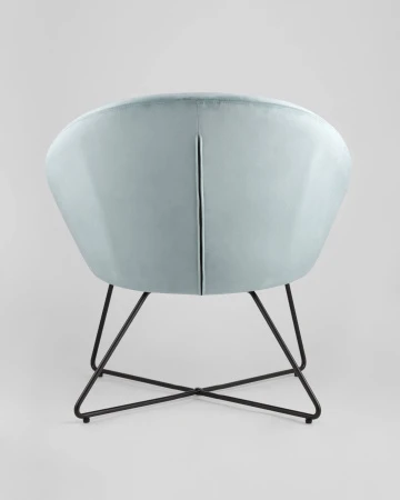 Купить Кресло Колумбия пыльно-голубое по низкой цене