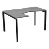 Стол эргономичный левый на металлокаркасе НТМП.П-040.ЛВ