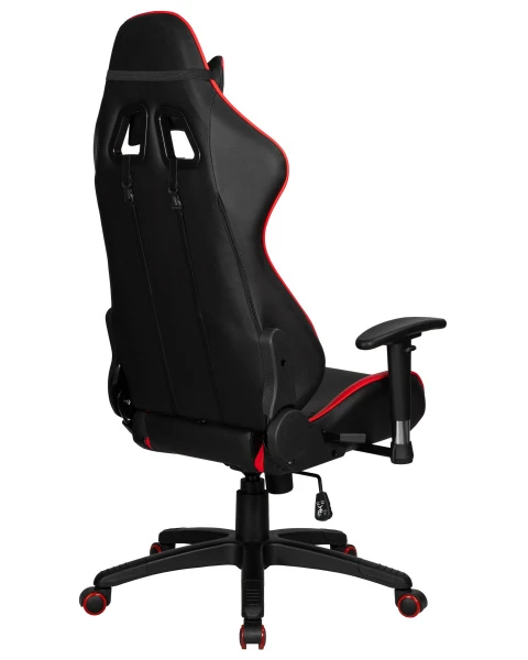 Кресло игровое DOBRIN BRIAN, черно-красная экокожа | Купить в КупиКресла.ру