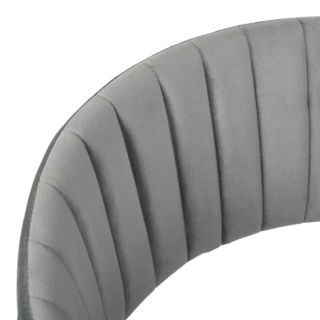 Купить Стул полубарный Turin серый с золотыми ножками по выгодной цене для кафе, ресторанов и кухни