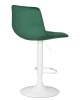 Купить Набор 2 шт Стул барный DOBRIN TAILOR WHITE, зеленый велюр (MJ9-88) в интернет-магазине КупиКресла.ру