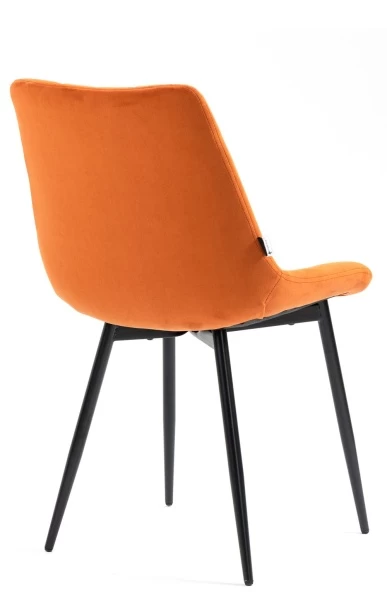 Купить Стул обеденный Everprof Ralph Ткань Оранжевый по низкой цене