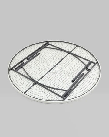 Купить Стол круглый складной пластиковый Кейт 180 по низкой цене