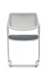Кресло Scroll SF HY-813B Серый для посетителей и сотрудников фото
