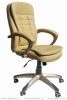 Кресло руководителя 106 В (Экокожа Бежевый)