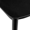 Купить Стул полубарный Forma, чёрный по выгодной цене для кафе, ресторанов и кухни