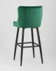 Купить Стул барный Ститч велюр изумрудный по выгодной цене для кафе, ресторанов и кухни