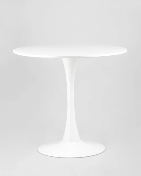 Купить Стол Tulip D80 белый по низкой цене