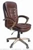 Кресло руководителя 106 В (Экокожа Коричневый)