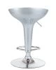 Стул барный BOMBA (серебряный металлик)