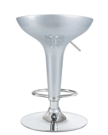 Стул барный BOMBA (серебряный металлик)