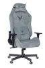 Кресло игровое Knight N1 Fabric серо-голубой Light-28 с подголов. крестов. металл
