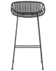 Купить Стул барный DOBRIN FRANK, темно-серый по выгодной цене для кафе, ресторанов и кухни