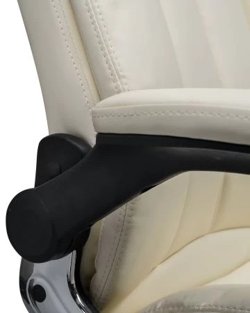 Кресла руководителя - Офисное кресло для руководителей RONALD (кремовый)