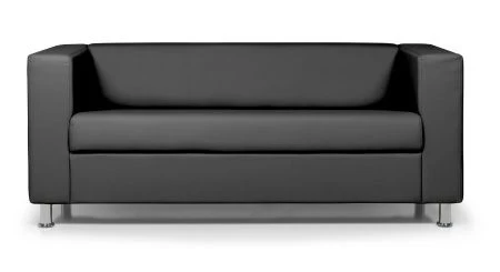 3х местный диван Аполло Экокожа Черный