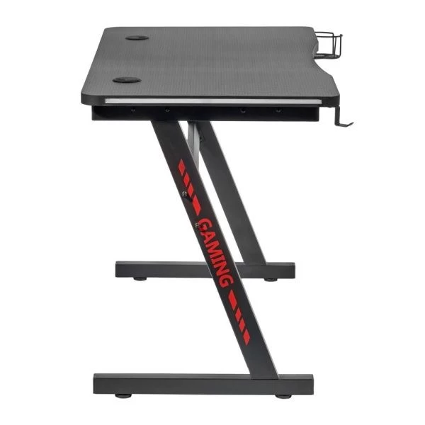 Купить Компьютерный геймерский стол Epic glow 120х60х75см с LED подсветкой, подстаканником, крючком для наушников по низкой цене