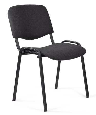 Офисный стул ИЗО черный (ISO black) Nowystyl ( C - Ткань CAGLIARI,  C 38 антрацит )