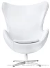 Кресло Egg swan white (Эг свон белый)