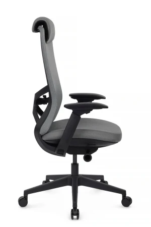 Кресло Gemini EGE-002A Черный пластик/Черный