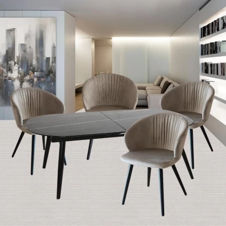 Купить Стул Verona табачно-серый по низкой цене