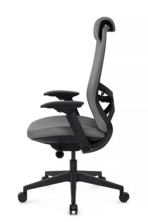 Эргономичные кресла - Кресло Gemini EGE-002A Черный пластик/Черный