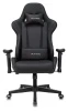 Кресло игровое Zombie Formula черный/карбон эко.кожа крестов. пластик черный