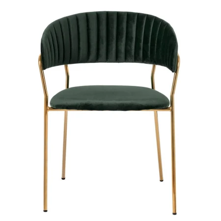 Купить Стул Turin зеленый с золотыми ножками по низкой цене
