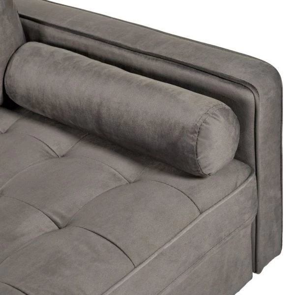 Купить Диван Scott двухместный серый по низкой цене