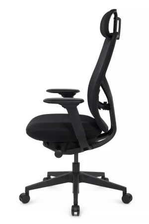 Эргономичные кресла - Кресло Antler EAN-001A Черный пластик/Черный