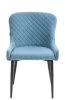 Стул обеденный Everprof Ray Ткань Голубой
