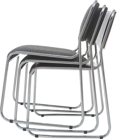 Офисный стул Марс хром (минимальный заказ 5 шт) для посетителей и сотрудников фото